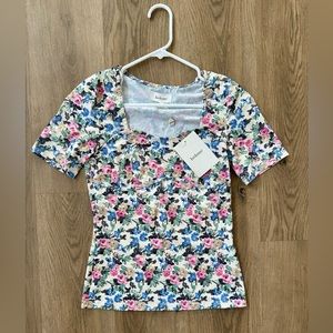 Böhme Brand Spring Floral size small shirt